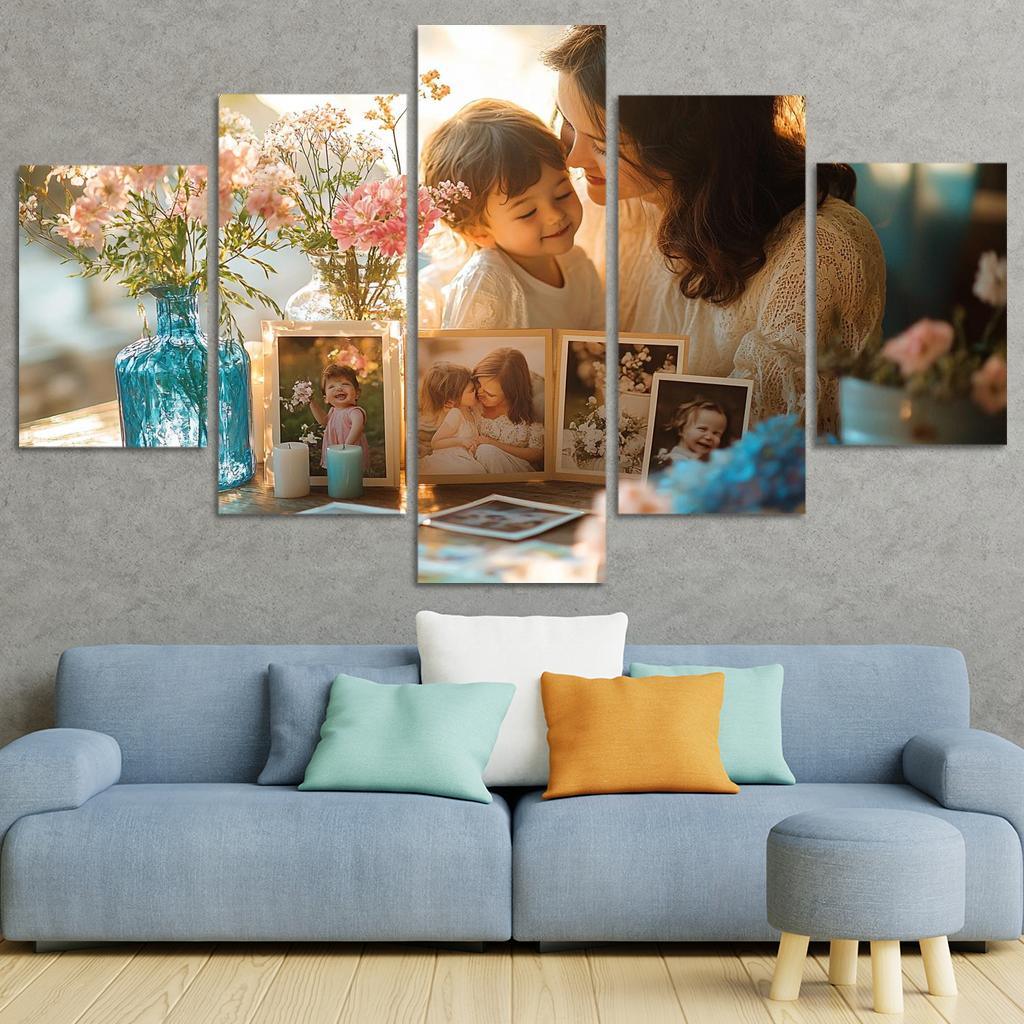 Timeless Love The Journey Of A Mother Canvas Paintings Frame