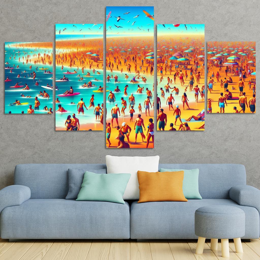Adventure Island Thrilling Water Sports Custom Paintings Frame