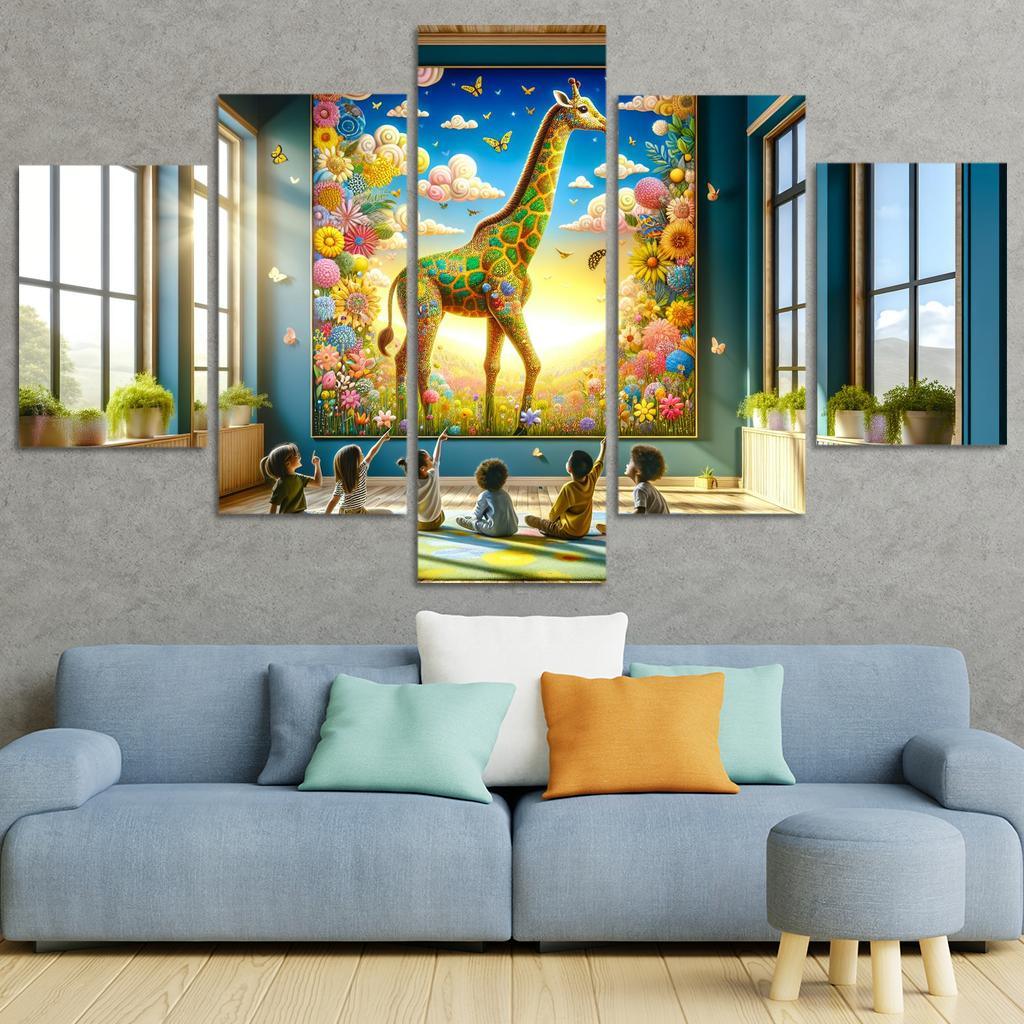 Giggling Giraffe - Color Pop One-piece Frames