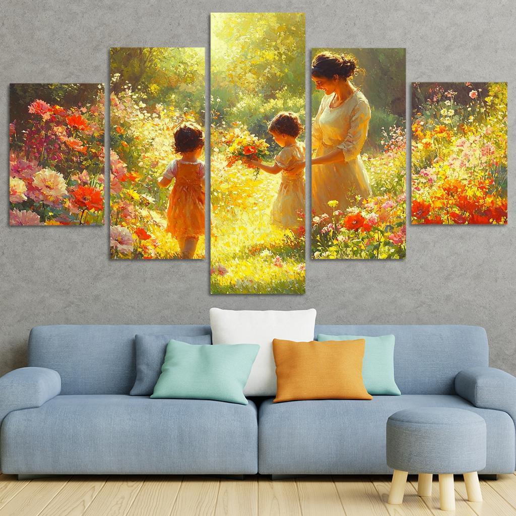 Sunshine In My Soul A Mothers Radiant Love Canvas Paintings Frame