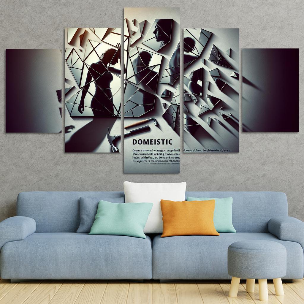 Silent Suffering Bringing Attention To Domestic Violence Art Trends