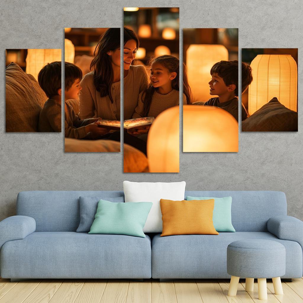 Treasured Stories A Mothers Gift Of Narratives Canvas Paintings Frame