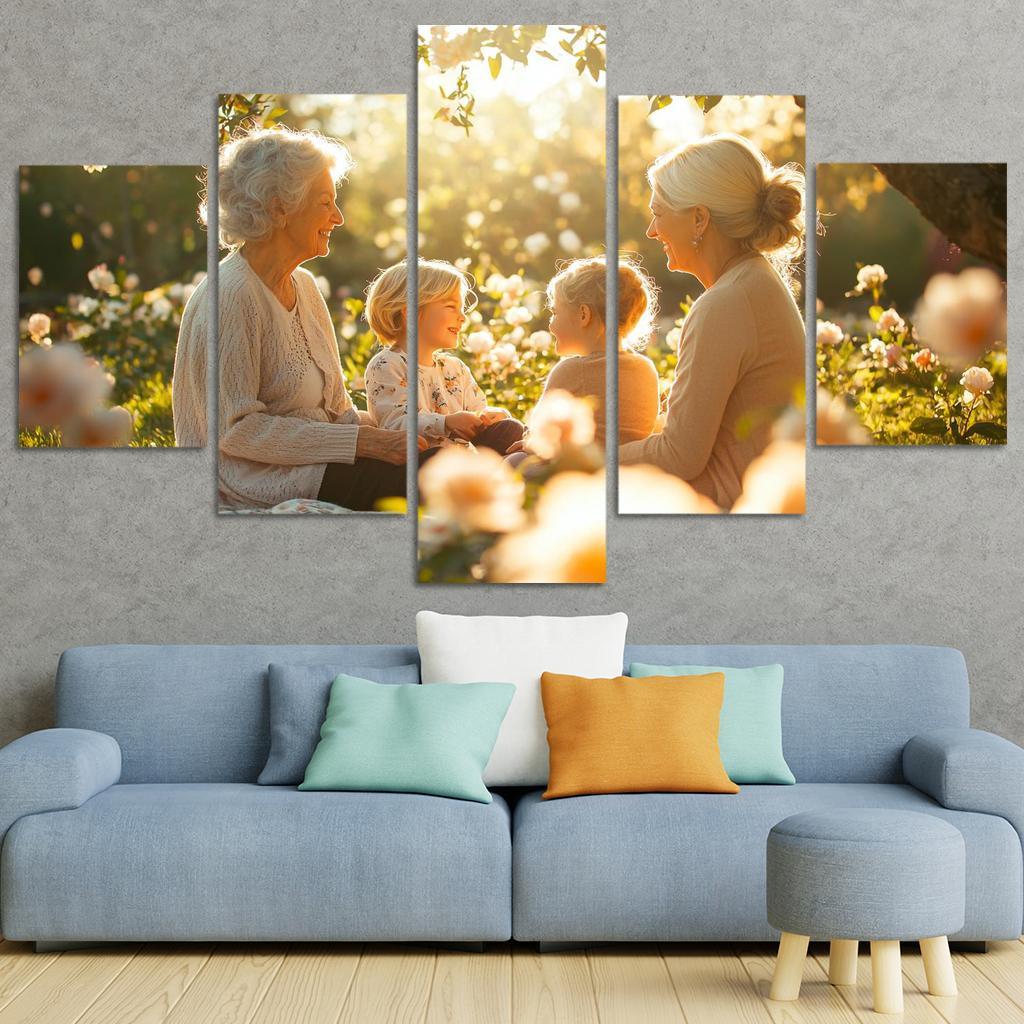 Through Generations The Legacy Of A Mother's Love One-piece Frames