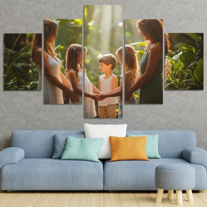 An Unbroken Circle A Mothers Enduring Love Canvas Paintings Frame