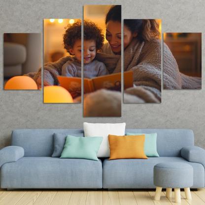 The Blanket Of Comfort A Mothers Warmth One-piece Frames