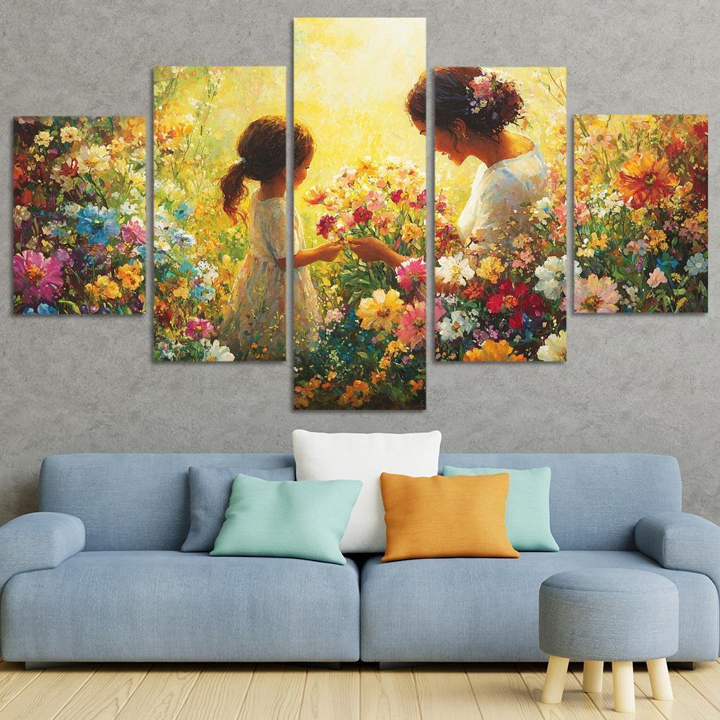 The Garden Of Affection Nurtured By A Mothers Touch One-piece Frames