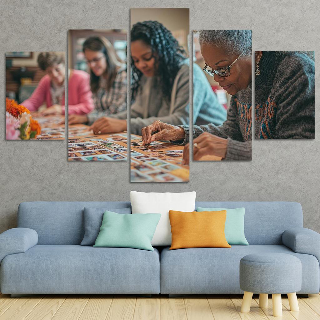 A Journey Through Time Celebrating A Mothers Life One-piece Frames