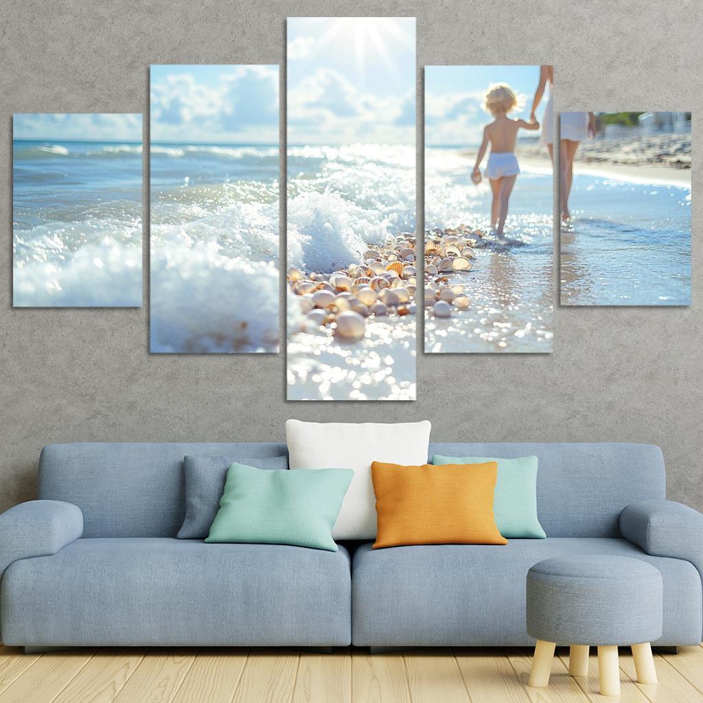 Waves Of Love The Ocean Of Motherhood Custom Paintings Frame