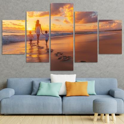 Footprints Of Love A Mothers Guiding Path One-piece Frames