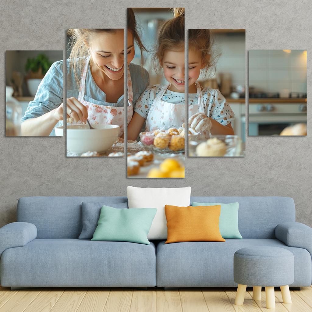 Sweet Memories A Mothers Kitchen Canvas Paintings Frame