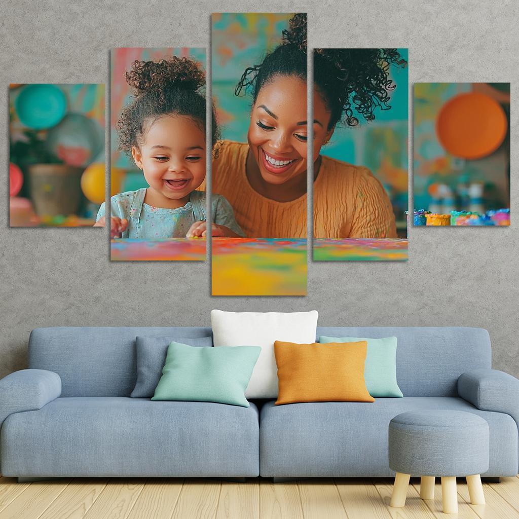 The Colors Of Love A Mother's Palette One-piece Frames