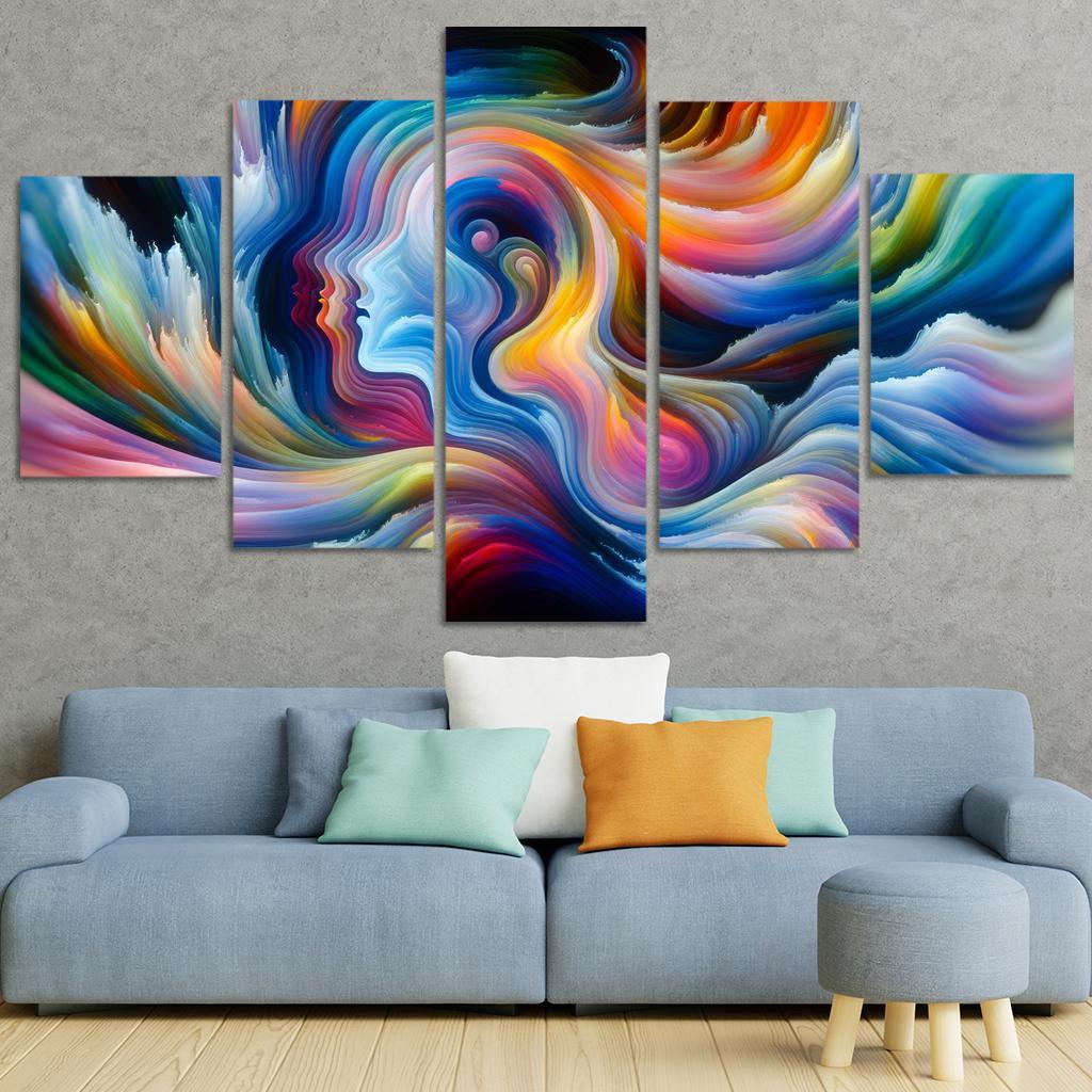 Chroma Of Emotions Premium Artwork Frames