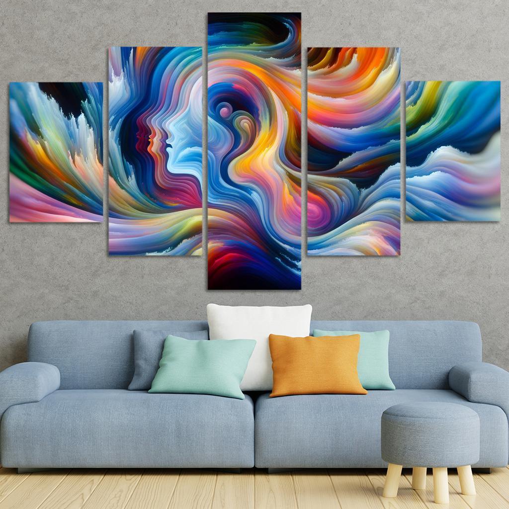 Chroma Of Emotions Premium Artwork Frames