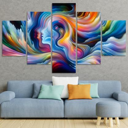 Chroma Of Emotions Premium Artwork Frames