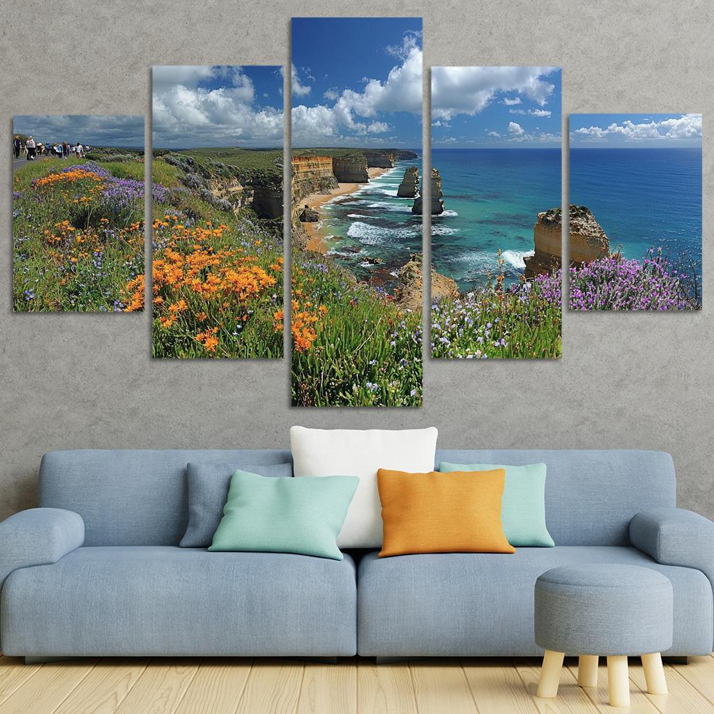 The Great Ocean Road Abstract Paintings Frame