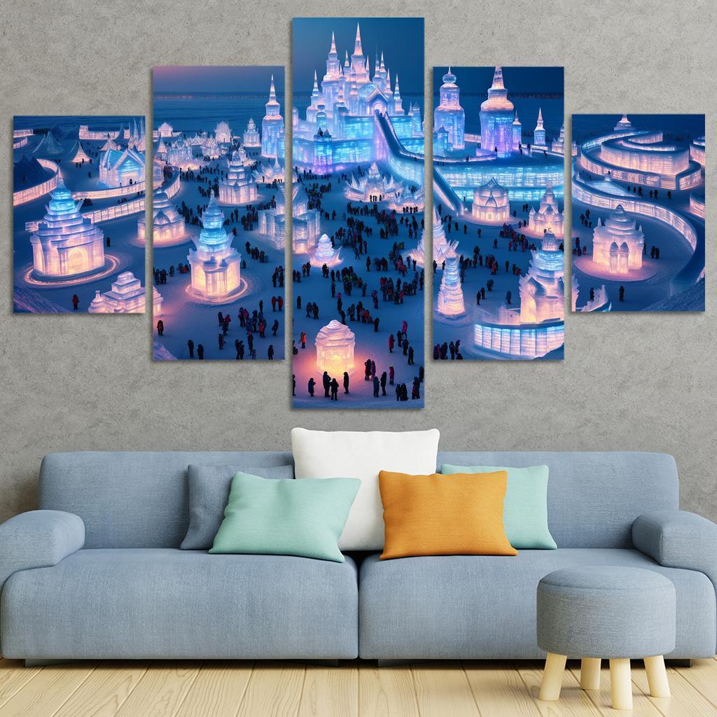 Harbin Ice Festival - China One-piece Frames