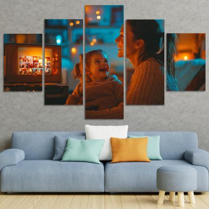 Cinematic Memories The Movie Of Life Custom Paintings Frame