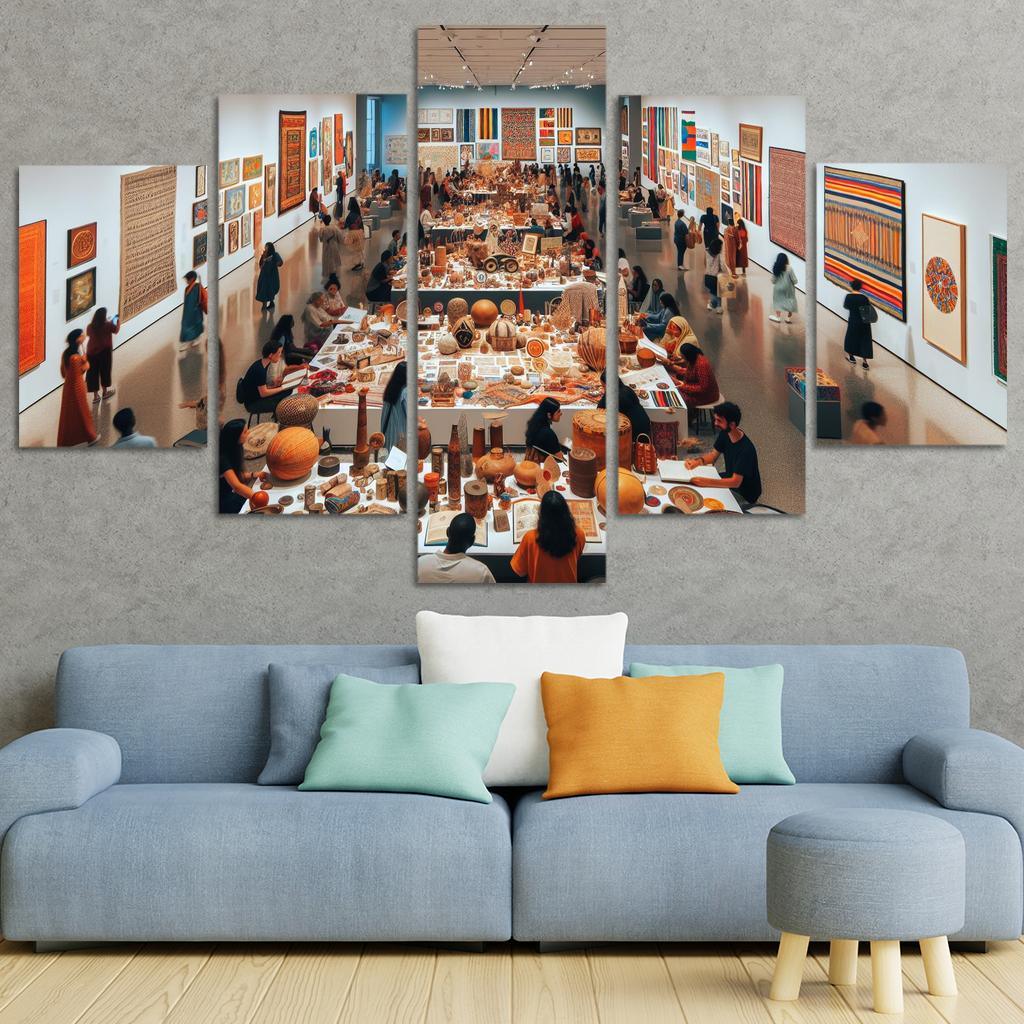 Echoes Of Heritage Art And Cultural Preservation Framed Paintings