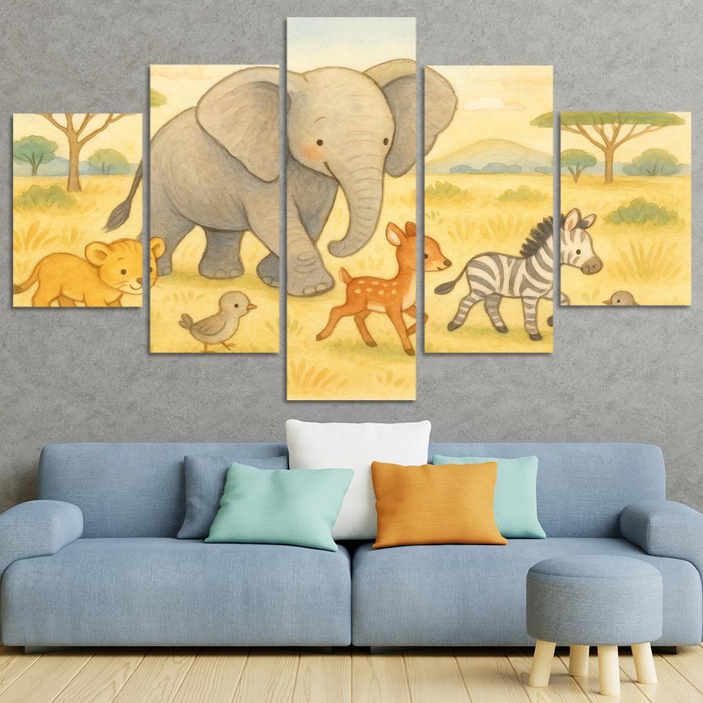 Gentle Giant Elephant Quest Premium Artwork Frames