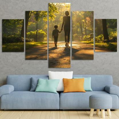 Footsteps Of Love Following A Mothers Path One-piece Frames