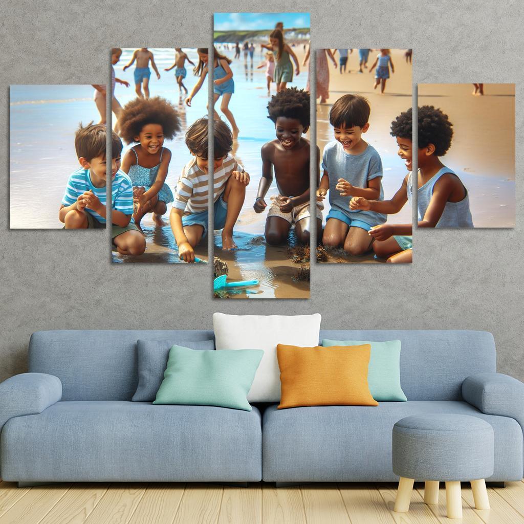 Lagoon Of Wonders Family Adventure Premium Artwork Frames