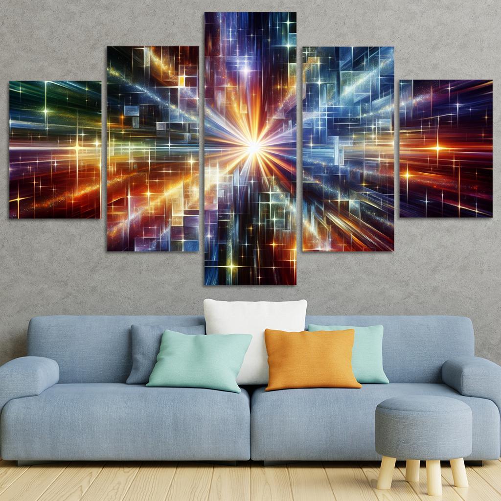 Fragments Of Light Premium Artwork Frames