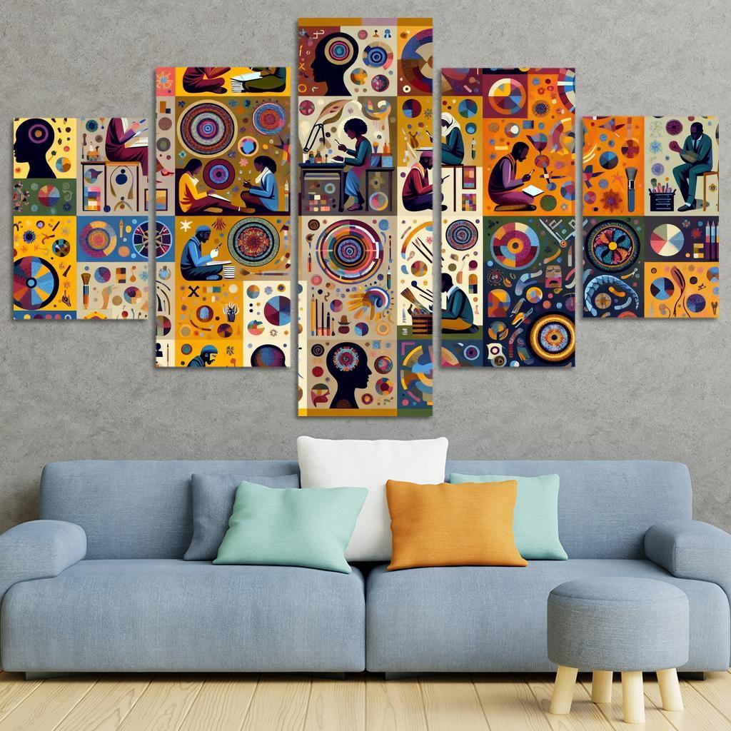 Resilience And Recovery Healing Through Art Multi-panel Paintings