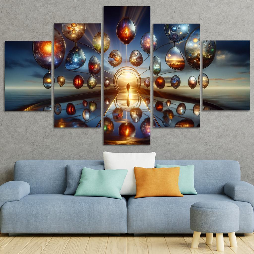 Mirrors Of The Soul Premium Artwork Frames