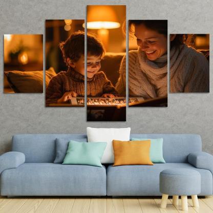The Embrace Of Memories A Mothers Love One-piece Frames