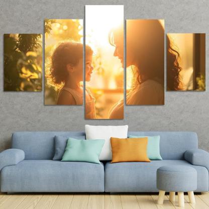 The Mirror Of Love Reflecting A Mothers Spirit One-piece Frames