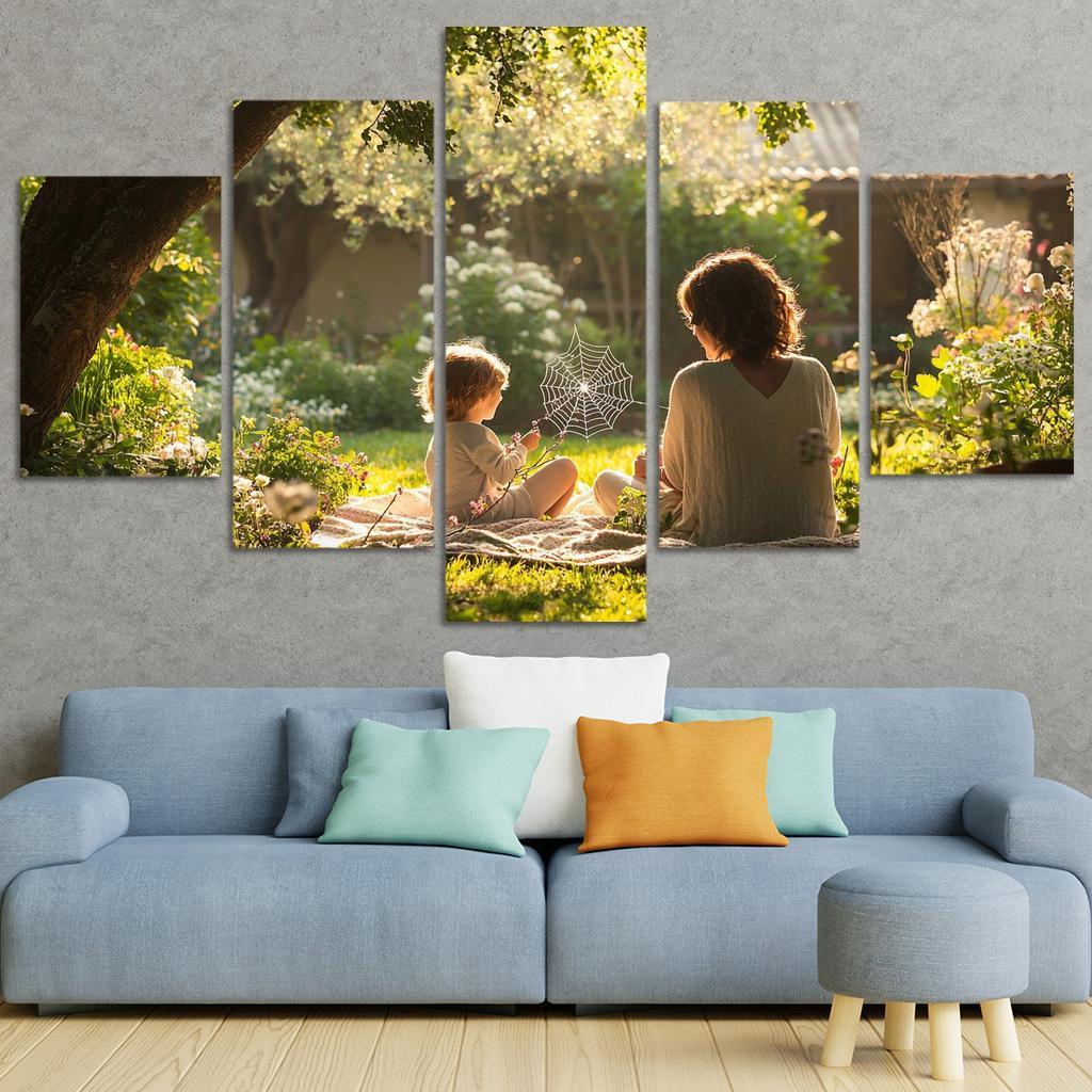 The Web Of Love A Mothers Protective Embrace One-piece Frames