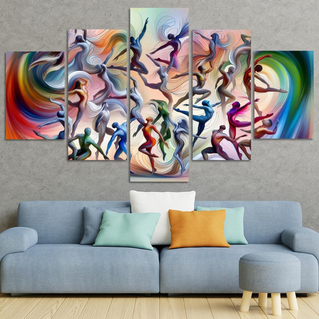 Choreography Of Emotions Premium Artwork Frames