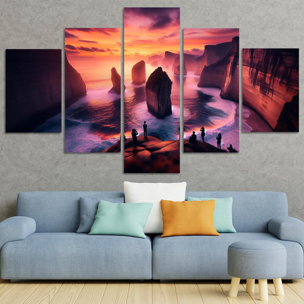 Sunset Cliffs Scenic Vistas Art Trends