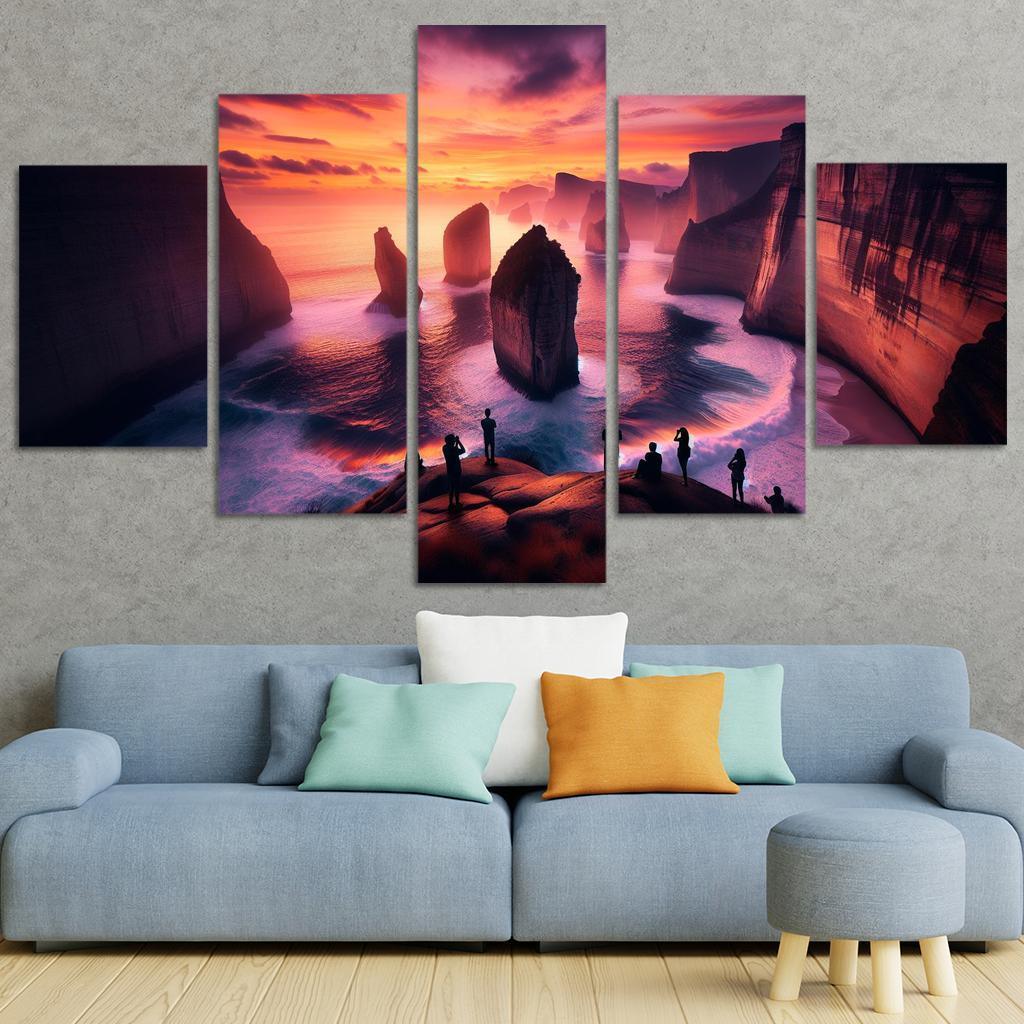 Sunset Cliffs Scenic Vistas Art Trends