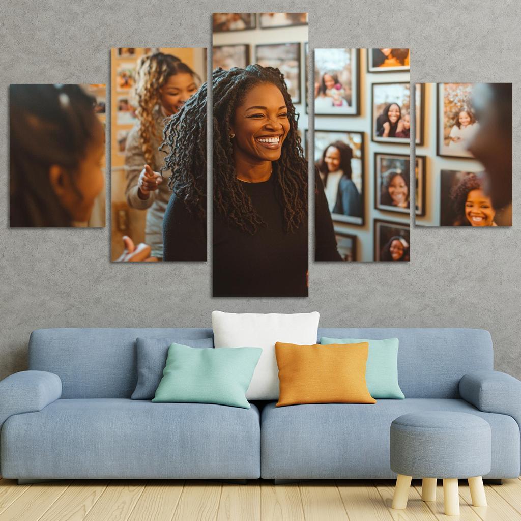 The Power Of A Smile Unveiling The Joys Of Motherhood One-piece Frames