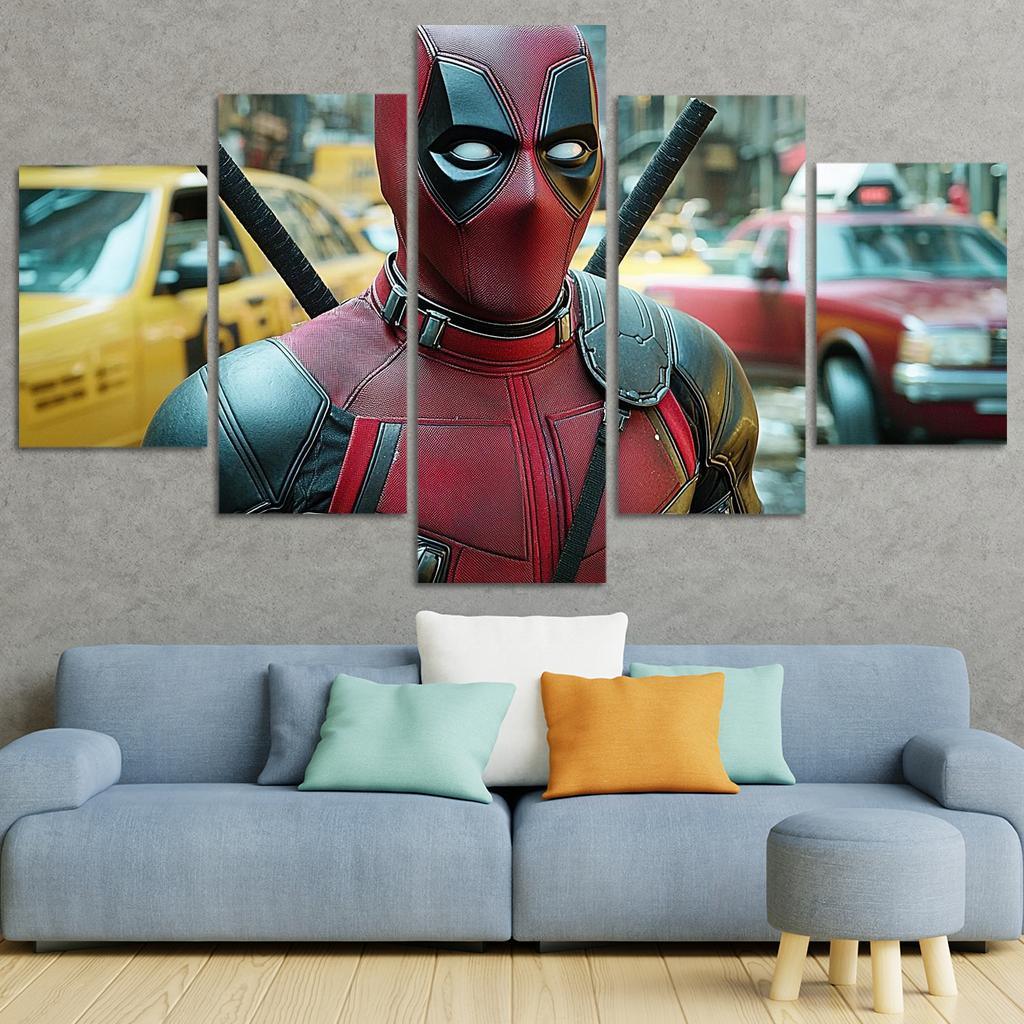 Ryan Reynolds The Merc With A Heart Of Gold Framed Paintings