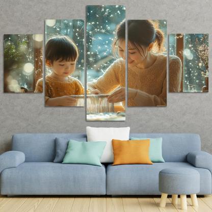 Threads Of Hope Weaving A Mother's Dreams One-piece Frames