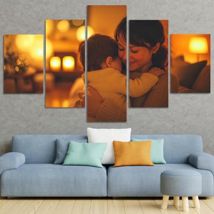 Hugs Of Comfort The Embrace Of A Mother One-piece Frames