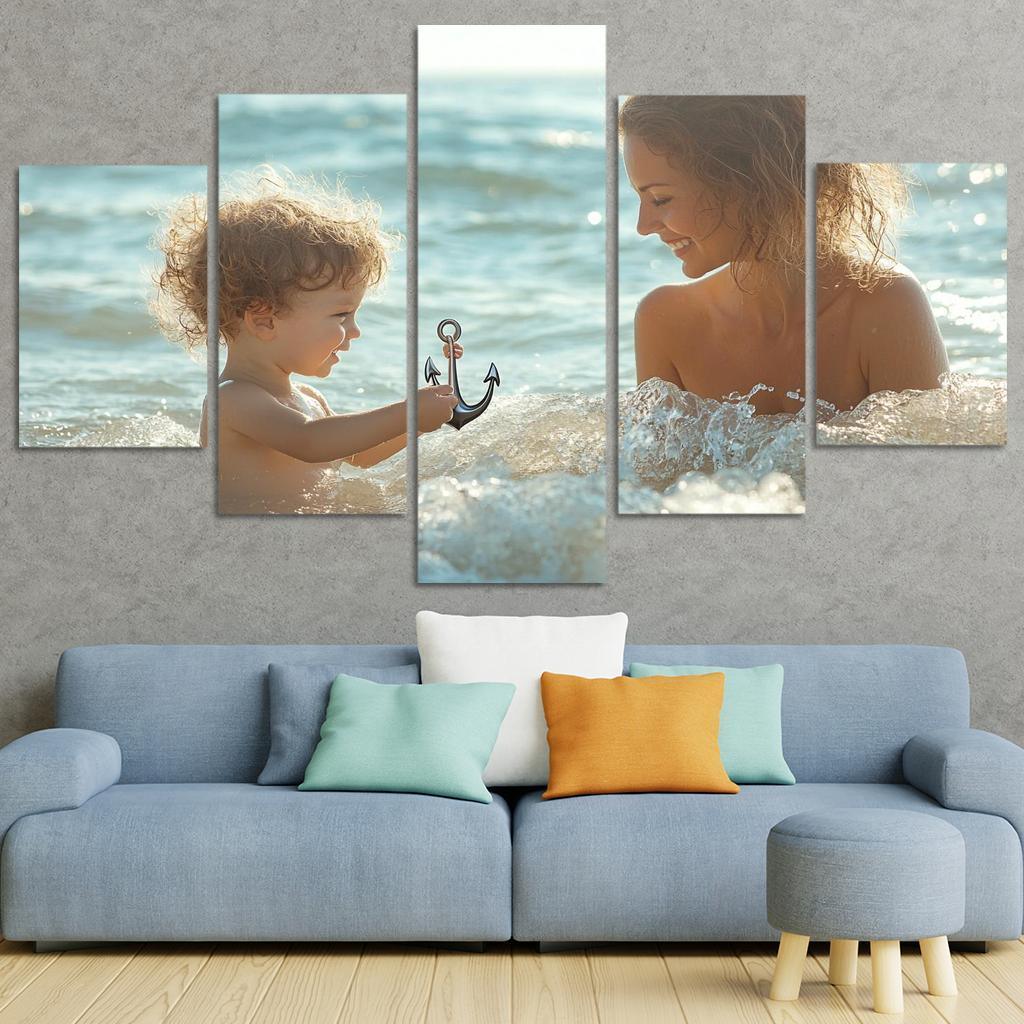 The Anchor Of Love A Mothers Steadfast Support One-piece Frames