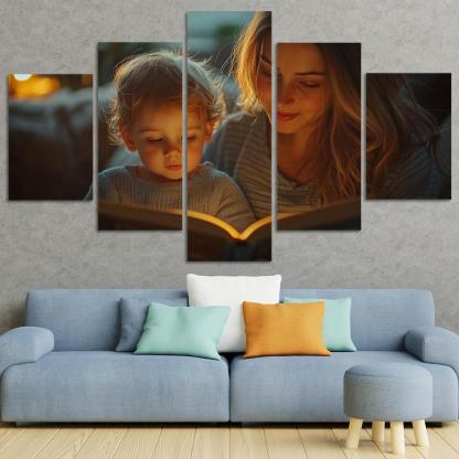 Echoes Of Her Voice A Mothers Lasting Lessons Canvas Paintings Frame