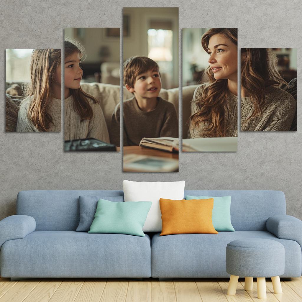 Echoes Of Love A Mothers Enduring Voice Custom Paintings Frame