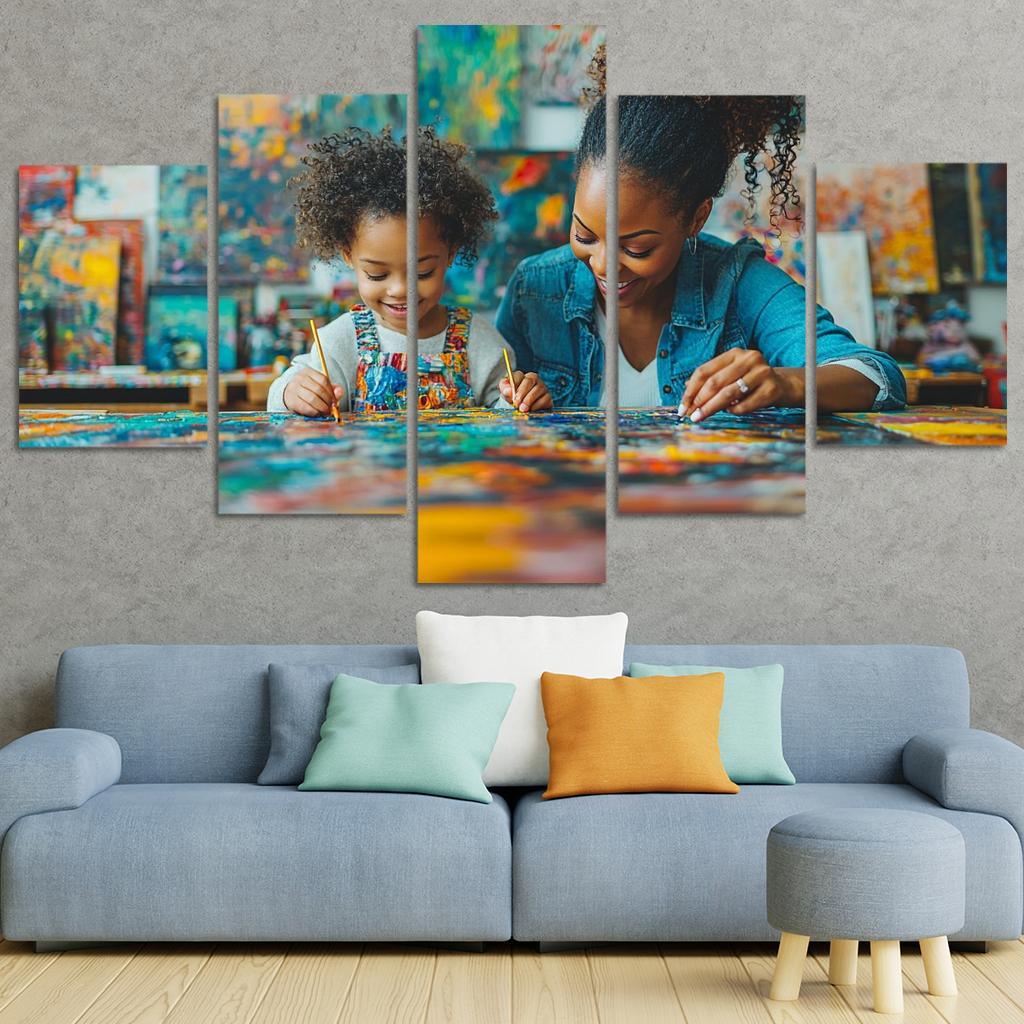 The Art Of Love A Mothers Masterpiece One-piece Frames