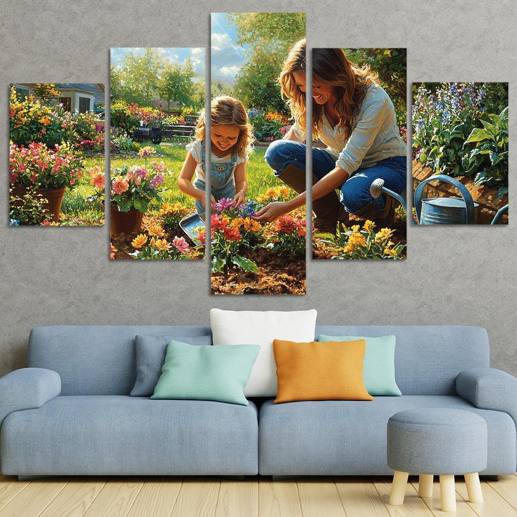 The Garden Of Our Hearts Nurtured By Mom One-piece Frames