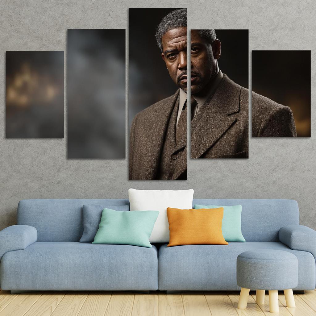 Denzel Washington The Voice Of A Leading Man Framed Paintings