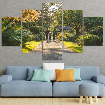 In Her Footsteps A Mothers Legacy Canvas Paintings Frame