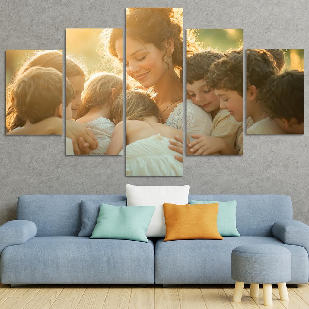 Endless Embrace The Power Of A Mother's Love Modern Paintings Frame
