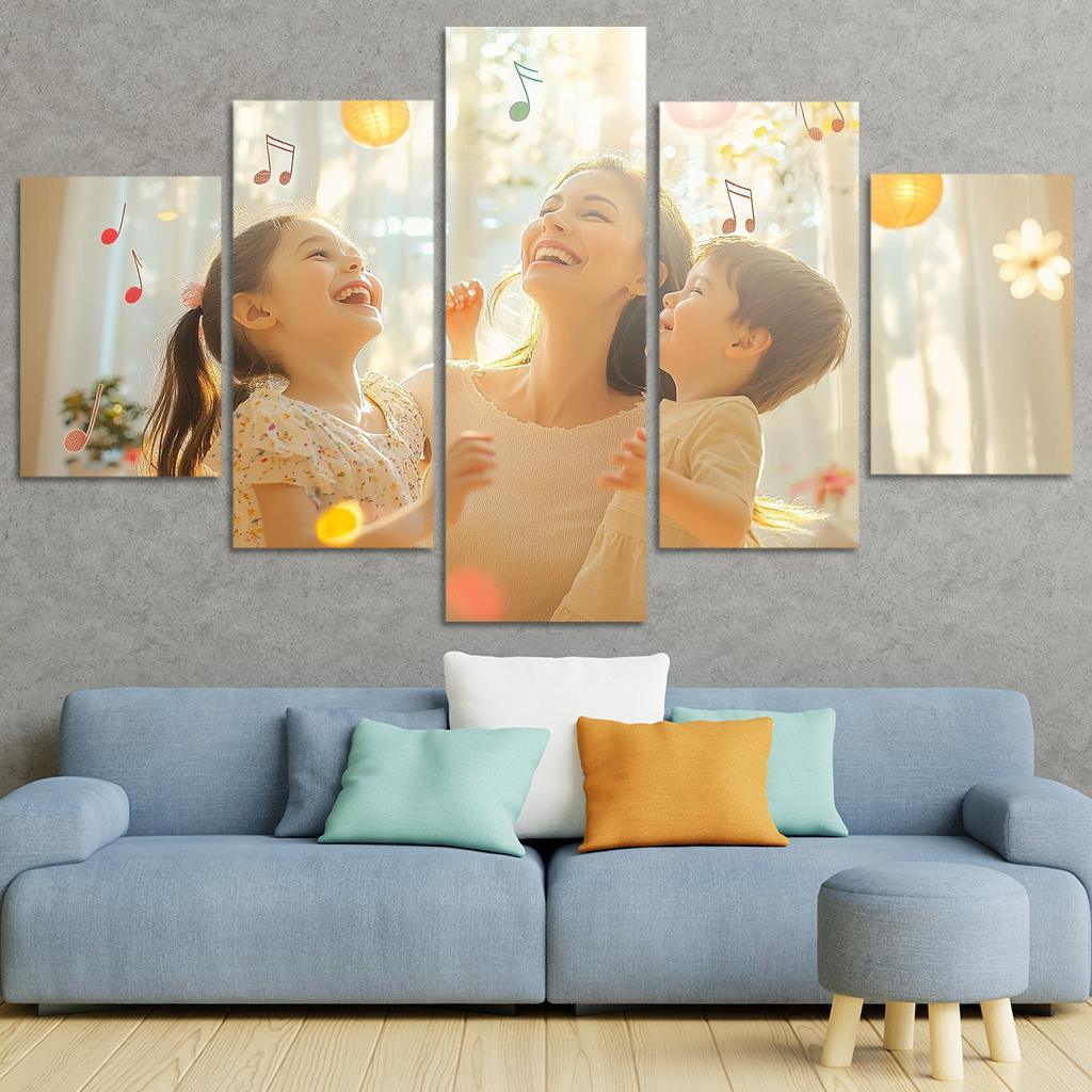 The Rhythm Of Love A Mothers Dance Custom Paintings Frame