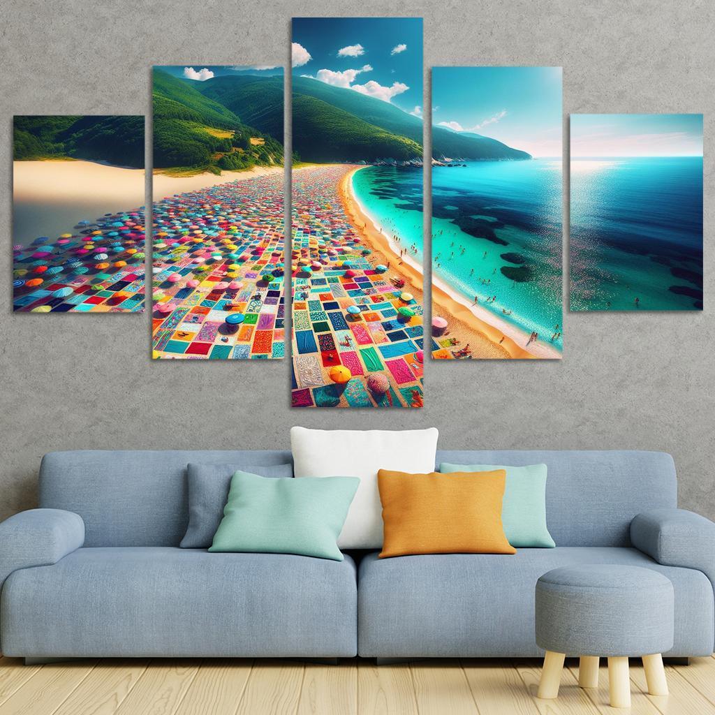 Emerald Isle A Slice Of Paradise Custom Paintings Frame