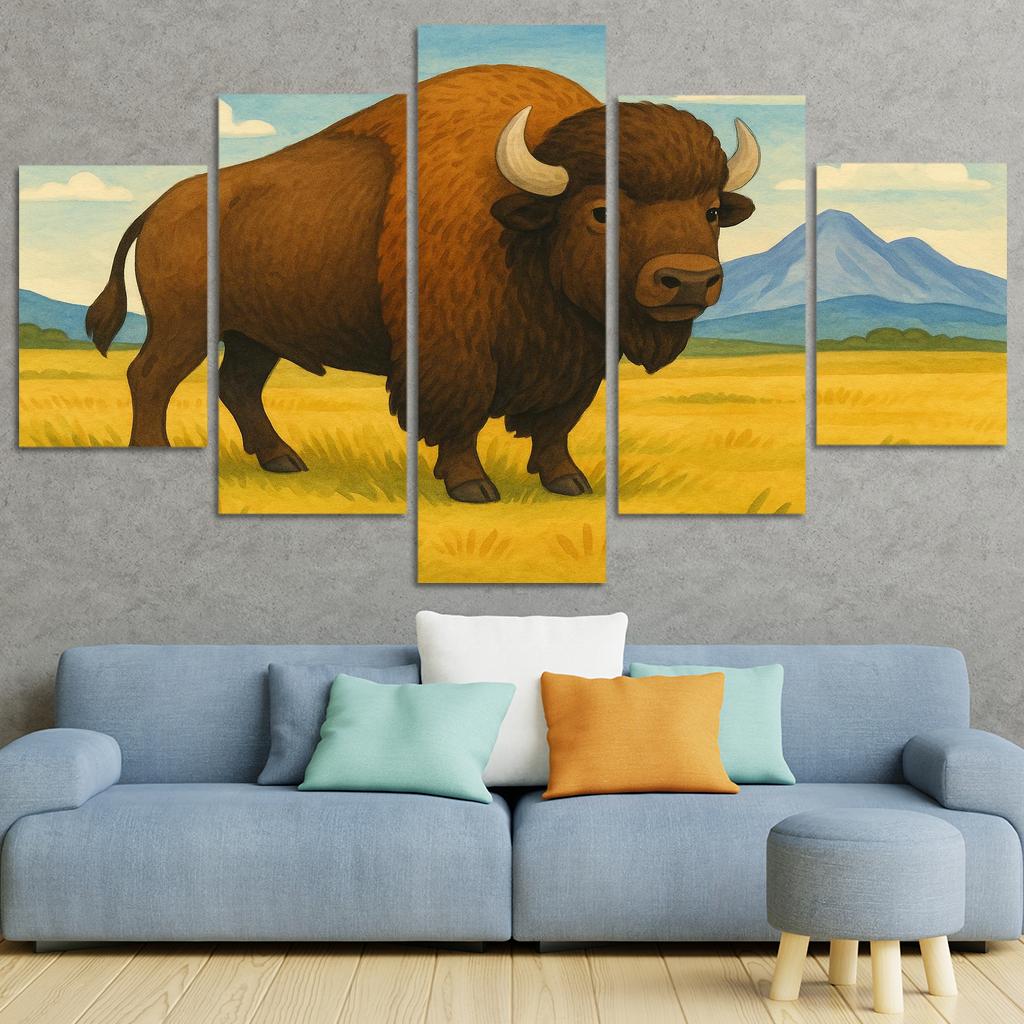 Bold Bison Adventure Premium Artwork Frames