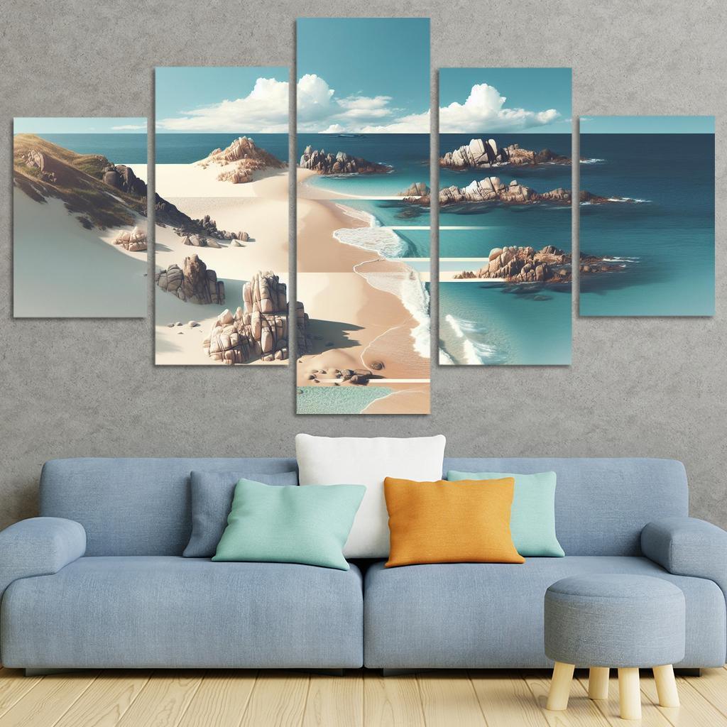 Serene Waters A Hidden Gem Custom Paintings Frame